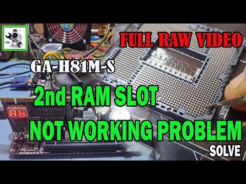 cara memperbaiki slot ram motherboard yang rusak