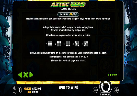 demo slot aztec gems pragmatic